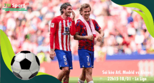 Đội hình dự kiến trước trận Atl. Madrid vs Alaves