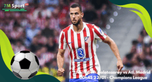 Đội hình dự kiến trước trận Galatasaray vs Atl. Madrid